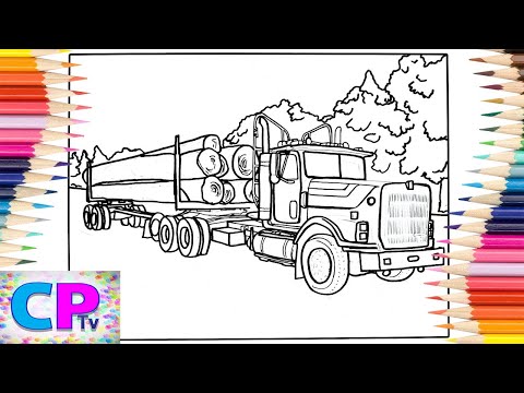 Big Truck Coloring Pages/Log Truck Coloring Pages/Marin Hoxha & Caravn - Eternal [NCS Release]