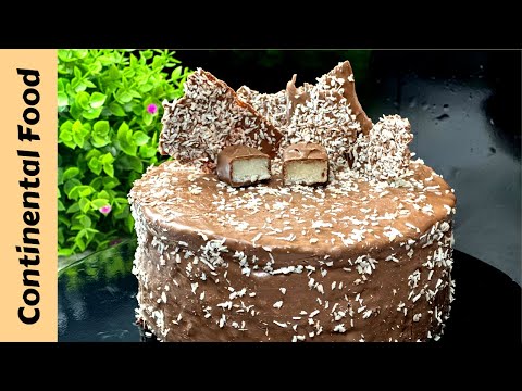 Chocolate Bounty Coconut Cake | Bounty Cake Recipe By Continental Food