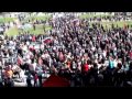 Гимн СССР и Интернационал в Донецке. 7 апреля 2014 г. 