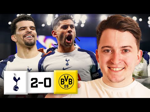 TOTTENHAM DESTROY DORTMUND! XAXI SIMONS & ODOBERT SHINE! TOTTENHAM 2-0 DORTMUND