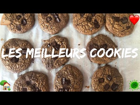 Recette Cookies au chocolat noir et fleur de sel