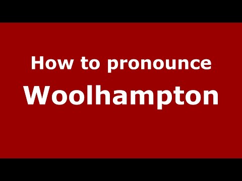 How to pronounce Woolhampton
