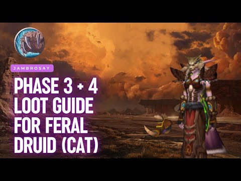 Phase 3 + 4  TBC Loot Guide for Physical DPS - Feral Druid Edition