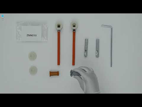 Verdeckte Spezial Befestigung für Wand-WC und Wand Bidet ZMN010 video