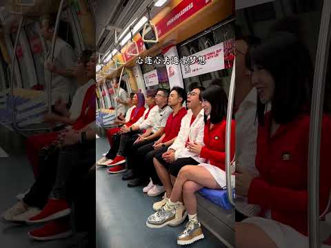Down the memory lane w/ our version of #NDP1999 theme song #心连心 with #sbstransit  MRT officers!