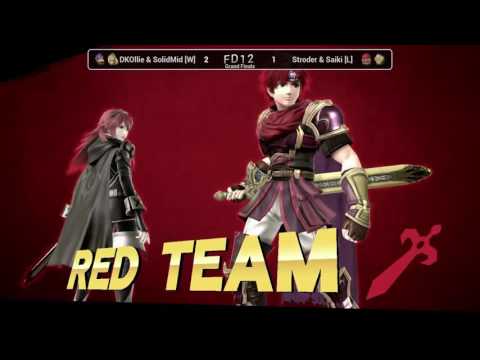 FD12 Doubles Grand Finals - DKOllie & SolidMid (Blue) vs Stroder & Saiki (Red)