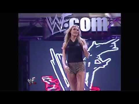 Stacy Keibler & Torrie Wilson vs Jacqueline RAW IS WAR August 6, 2001