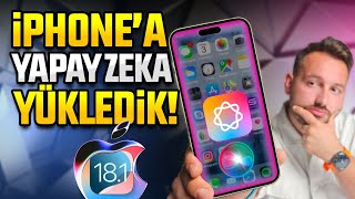 iPhone’ların yeni hali! - Apple Intelligence kurdum! (Arama kaydetme v