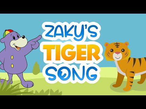 😺 Zaky's Tiger Song! 🎤