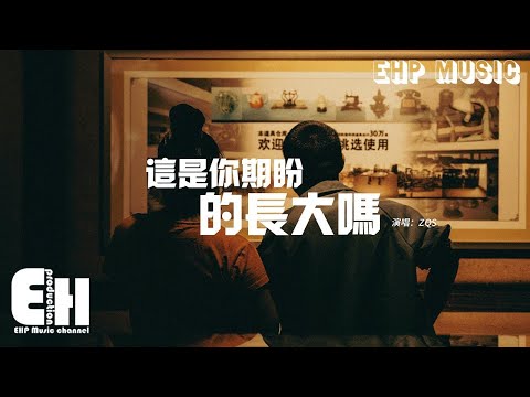 ZQS - 這是你期盼的長大嗎【 一小时的音乐/One Hour Loop】『你很失望吧 大人的世界不快樂吧，那個愛笑的自己去哪了？拼盡全力掙扎只為能成為普通人啊。』【動態歌詞MV】| 1 HOUR