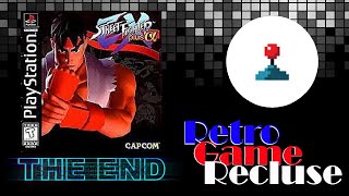 Streetfighter Ex plus Alpha (1997) Sony Playstation PS1 Ryu, Ken and more endings [Retro Gaming]