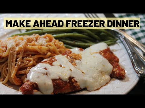 Freezer Chicken Parmesan