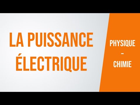 Electrical POWER | Physics-Chemistry (middle school, high school)
