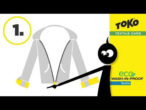 Toko Eco Wash-In Proof - Anwendung