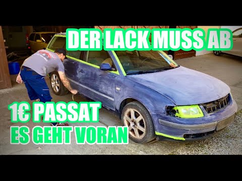 DER LACK MUSS AB | 1€ PASSAT PROJEKT, ES GEHT VORAN
