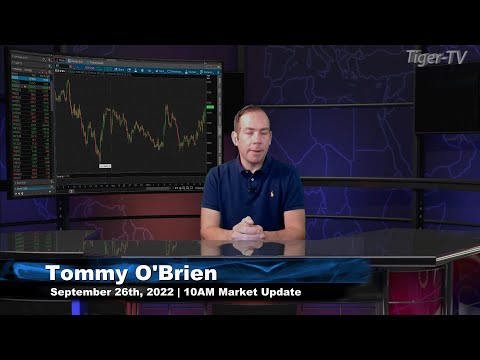 September 26th, 10AM ET Market Update on TFNN - 2022