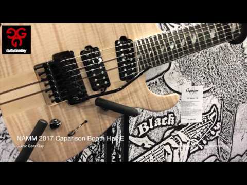 NAMM 2017 Caparison Booth Hall E