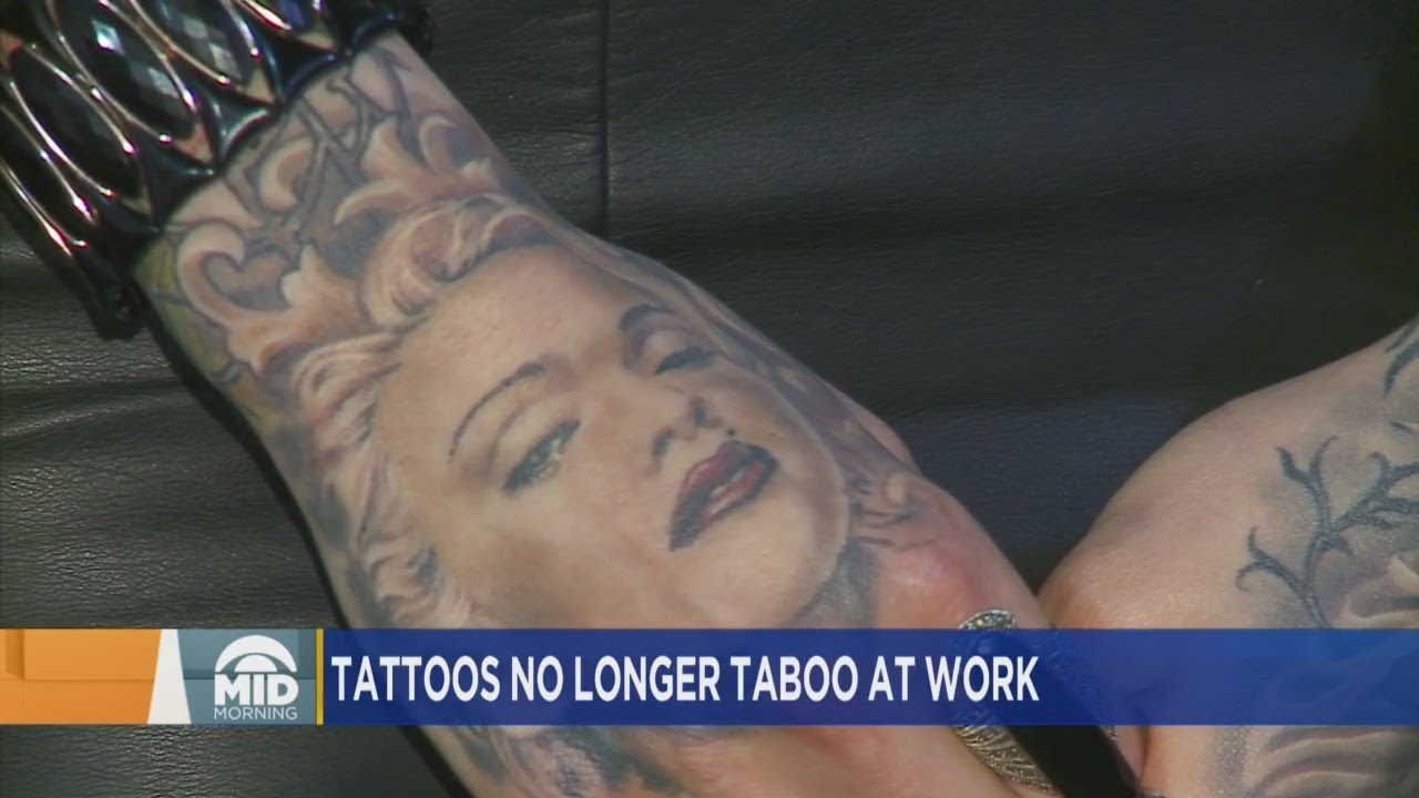 Employers Less Likely To Discriminate Against Tattoos