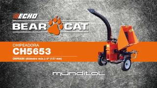 Video de Chipeadora Echo Bear Cat Ch-5627