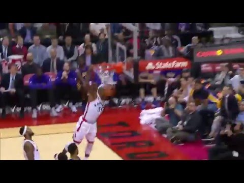 Raptors Highlights: Ross Give And Go Slam - December 7, 2015