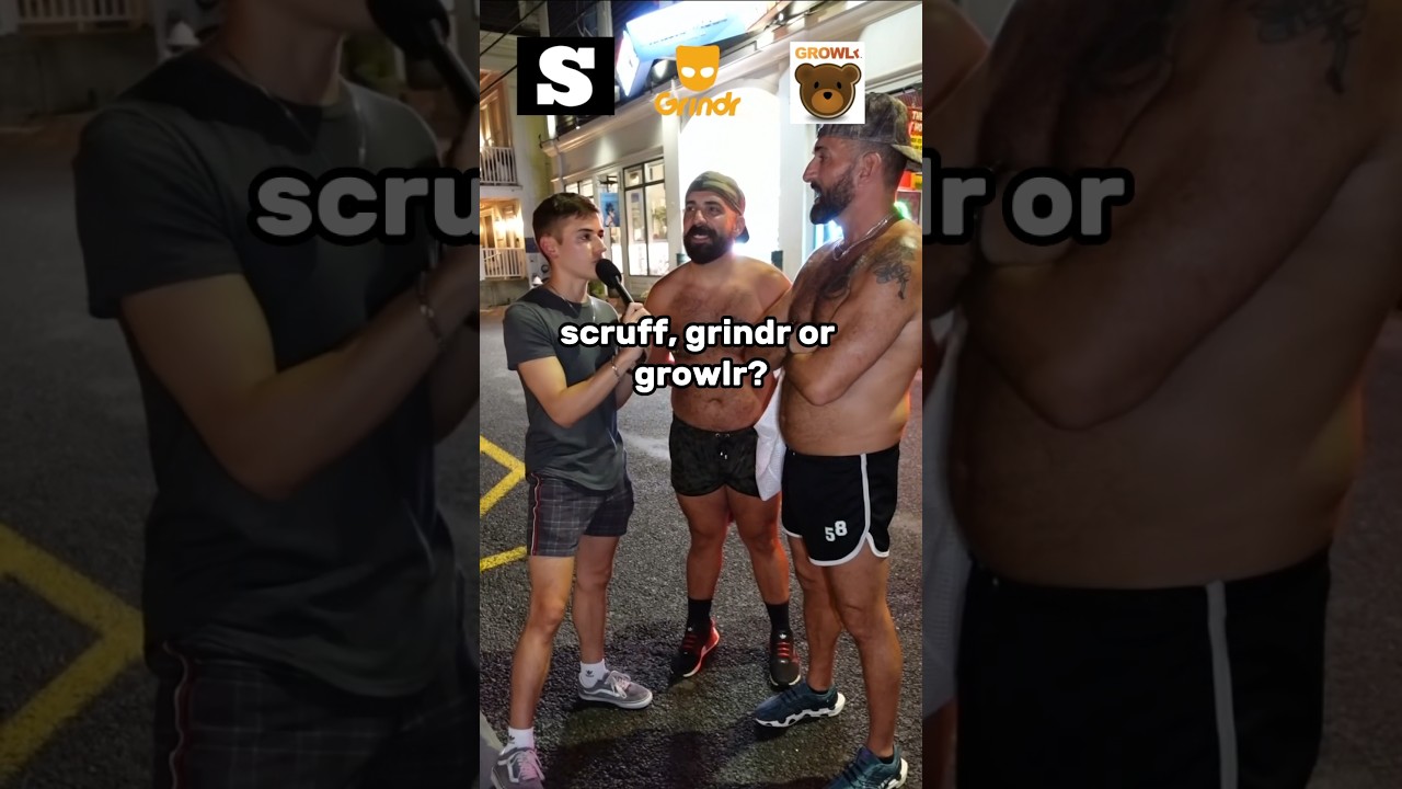 Scruff, Grindr, or Growlr? (gay men pick)