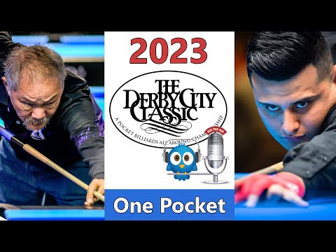 Efren Reyes vs Gerson Martinez - One Pocket - 2023 Derby City Classic rd 9