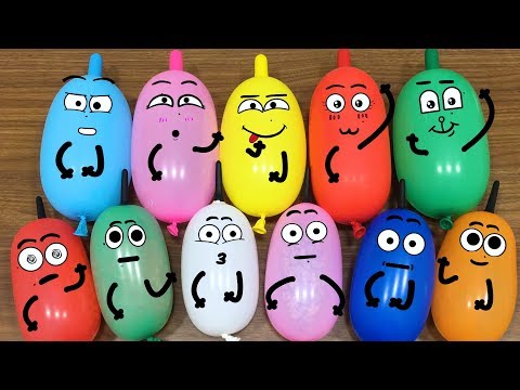 Special Series #23 Satisfying Slime !! Making Slime With Funny Balloon Cute Doodles ! Mickey Slime