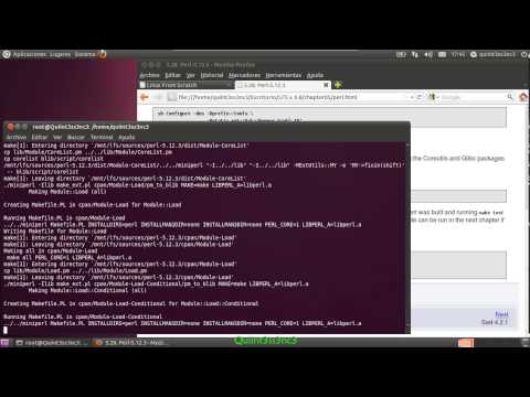 [LFS v. 6.8] - [Parte #30] - [00:10:15] - Perl v. 5.12.3