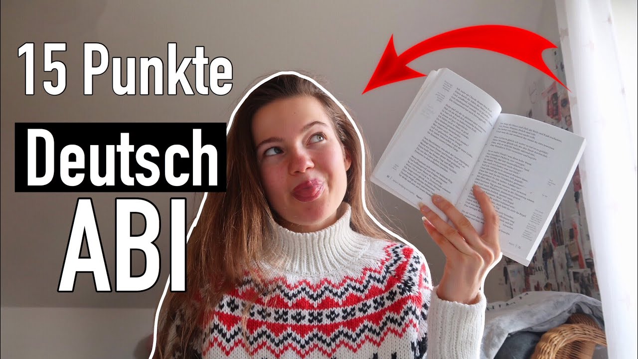 15 PUNKTE im DEUTSCH ABI // So geht's (last Minute Abitur Tipps)