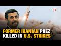 Breaking Israeli US Strike Eliminates Former Iranian President Ahmadinejad In Tehran