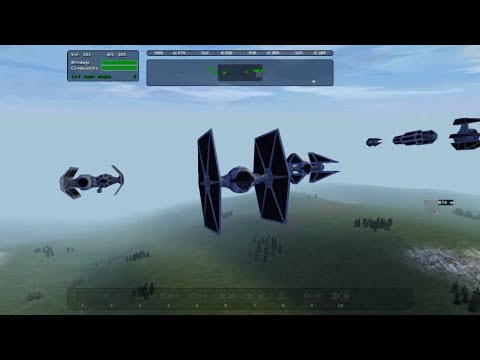 Testing TIE Fighters (ArmA CWA) on Ubuntu 21.10