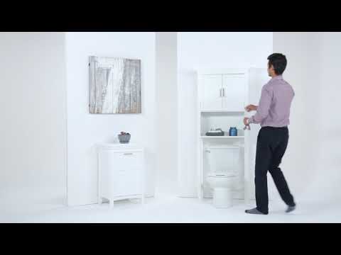Avington Space Saver Bathroom Cabinet Video 1