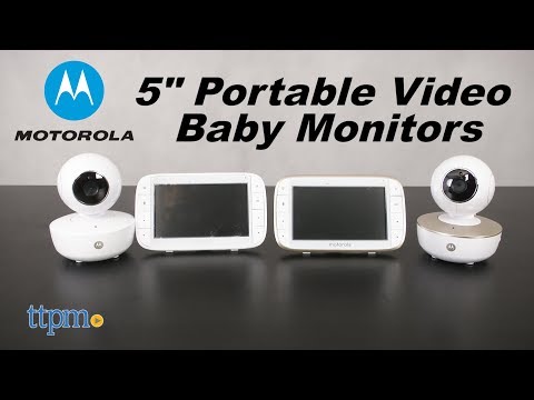 motorola 5 inch portable baby monitor