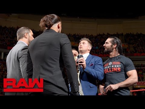 The Miz and The Miztourage set a trap for Seth Rollins and Finn Bálor: Raw, March 26, 2018