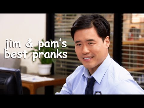asian jim and more: the office pranks but make it a couple's activity | Randall Park | Comedy Bites