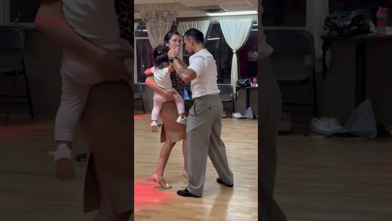 Yesica Esquivel & Ariel Leguizamon. Tango lesson: sacadas. Zandunga. Washington DC. June 5, 2023