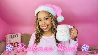 PINK CHRISTMAS DECOR HAUL 2023 + GIVEAWAY!!