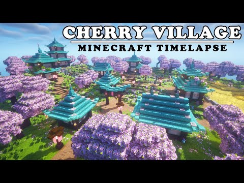 Marma1ade - I Transformed a Cherry Grove Village | Minecraft Timelapse