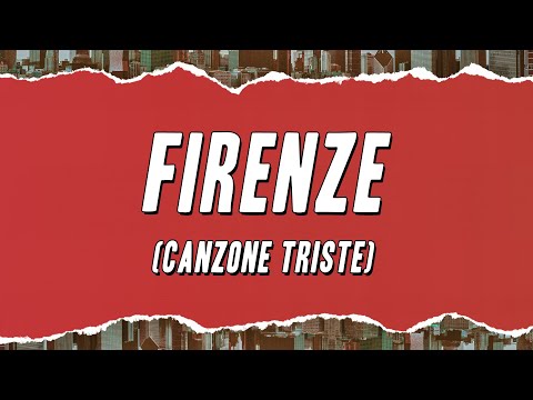 Ivan Graziani - Firenze (Canzone triste) [Testo]