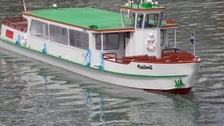 preview picture of video 'RC Boat - MS Hallwil - Passenger Ship'