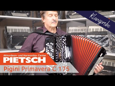 Akkordeon - Pigini Primavera C 175 - Klangprobe