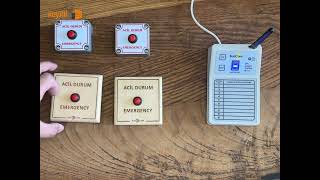 Sauna & Spa Acil Durum Butonu - Sauna & Spa Emergency Panic Button