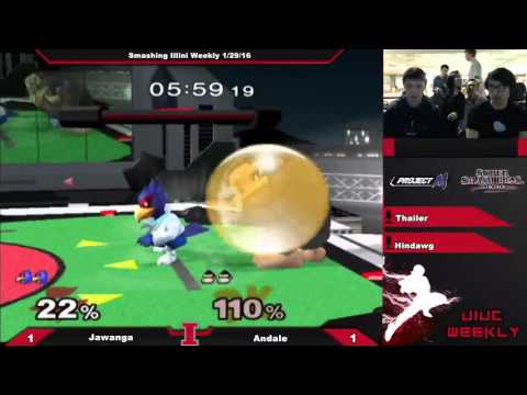 [Smashing Illini Weekly 1/29/16] Jawanga (Falco) vs. Andale (DK) Losers Finals