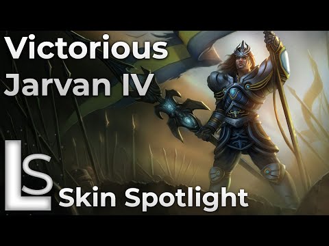 Victorious Jarvan IV - Skin Spotlight - Victorious - League of Legends - Patch 10.10