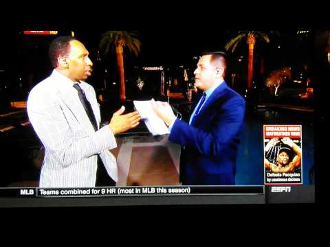 Stephen A. Smith vs. Robert Flores on #MayPac fight