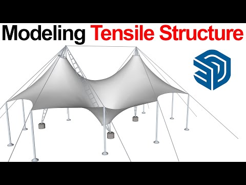 Modeling Tensile Structure Using SketchUp