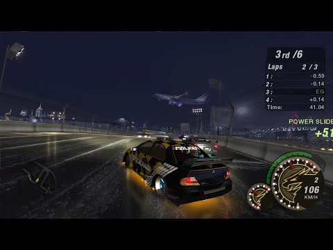 NFS Underground 2 Winter Edition | Part 68 | Lancer Evo VIII | Hard Difficulty | Manual Transmisison