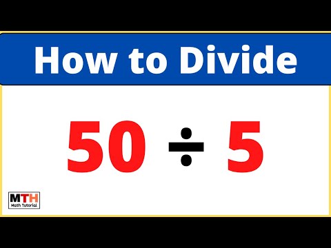 50 divided by 5 (50÷5) | Long Division