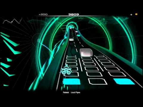 Audiosurf: Ratatat - Loud Pipes