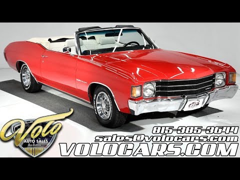 1972 Chevrolet Chevelle (CC-1312864) for sale in Volo, Illinois